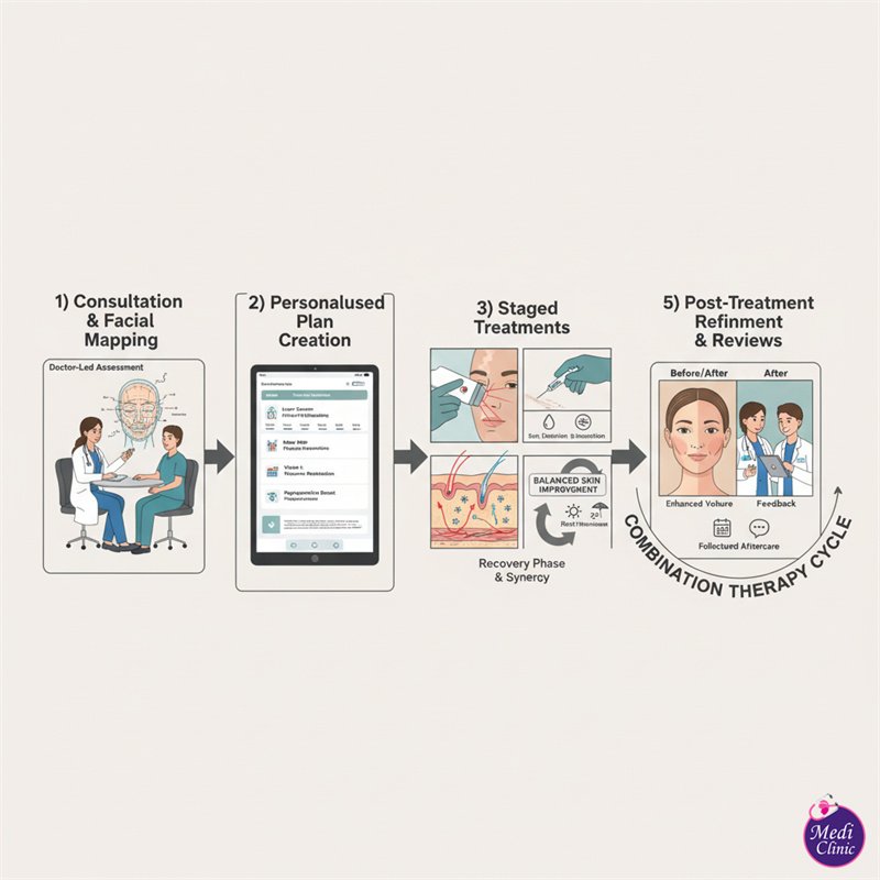 Doctor consultation for a multimodal aesthetic plan in Johor Bahru.