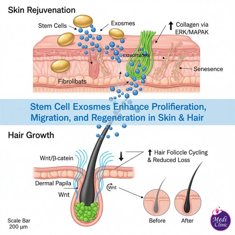 Image showing gradual improvement in skin texture after a course of exosome therapy sessions in Johor Bahru. Image showing gradual improvement in skin texture after a course of exosome therapy sessions in Johor Bahru.