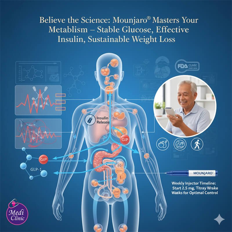 Mounjaro tirzepatide medical weight management consultation and dosing guidance at Medi Clinic JB near Singapore Mounjaro tirzepatide medical weight management consultation and dosing guidance at Medi Clinic JB near Singapore