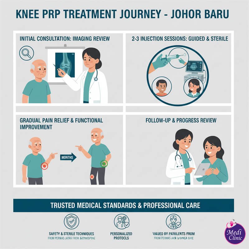 PRP solution prepared from patient blood for knee therapy at our JB clinic. PRP solution prepared from patient blood for knee therapy at our JB clinic.