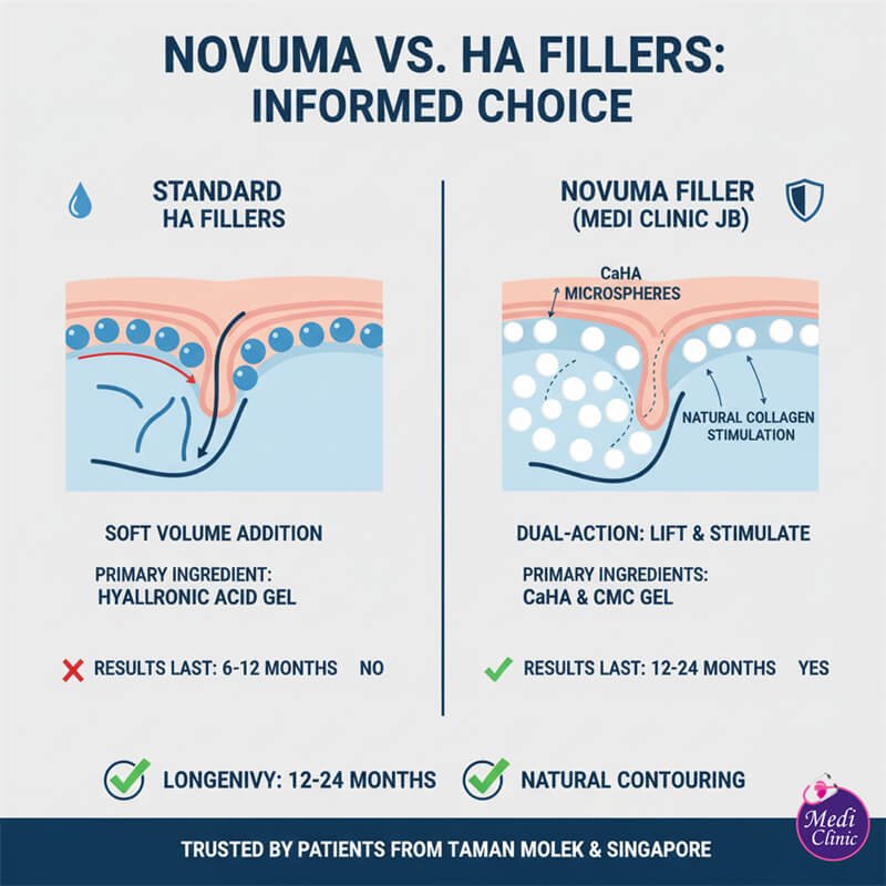 Patient consultation for Novuma treatment in JB for Singaporean visitor