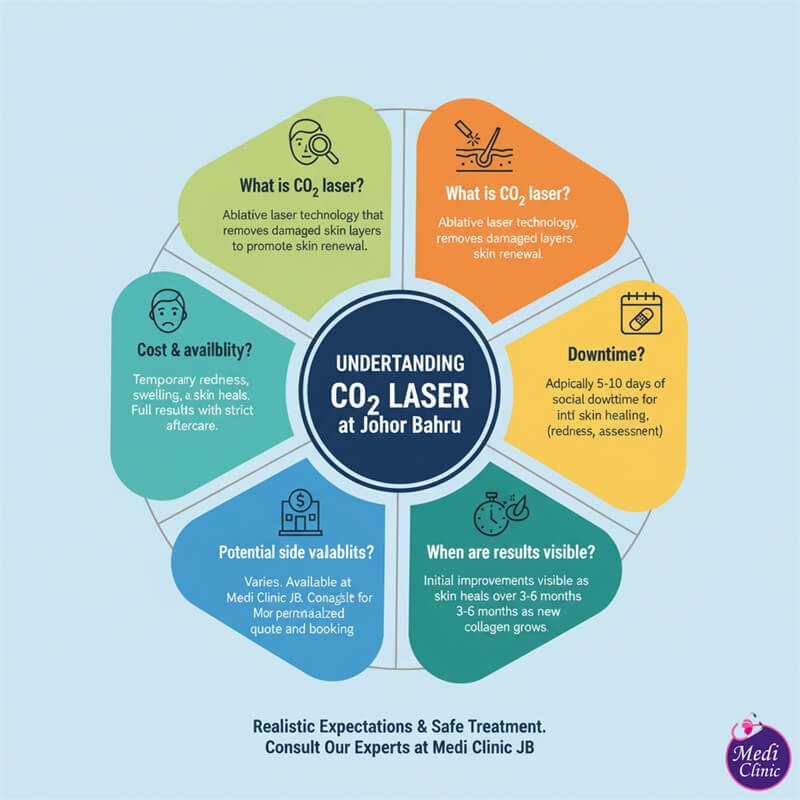 Patient consultation for fractional CO₂ laser in JB for a visitor from Singapore