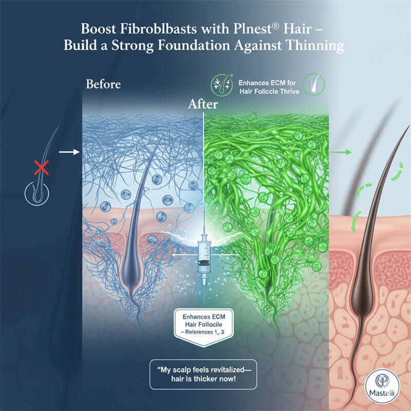 Plinest Hair scalp assessment and hair loss pattern evaluation at Medi Clinic JB near Singapore