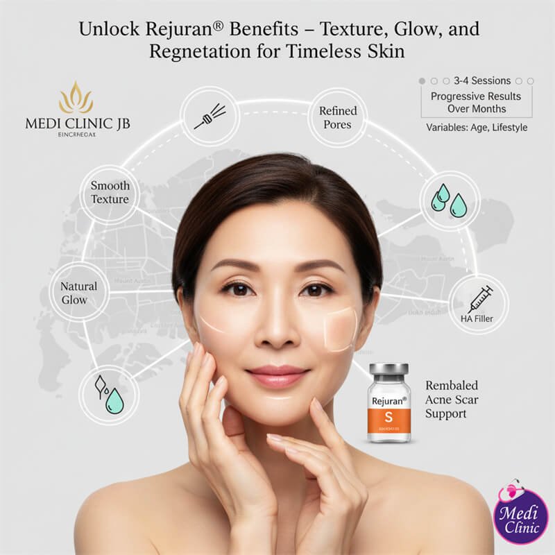 Rejuran polynucleotide gradual bio-regeneration skin quality improvement in Johor Bahru trusted by Singaporean visitors Rejuran polynucleotide gradual bio-regeneration skin quality improvement in Johor Bahru trusted by Singaporean visitors