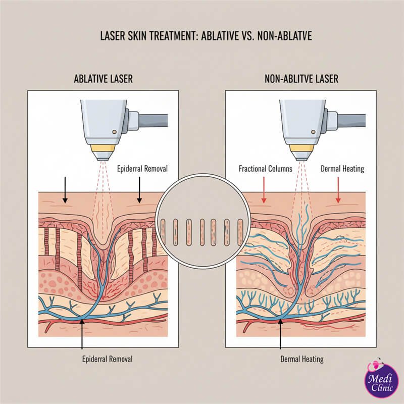 Safe laser resurfacing protocol for patients from Singapore.