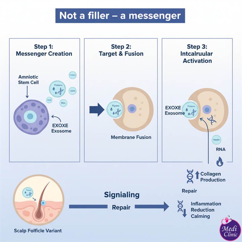 Diskusi rencana perawatan eksosom EXOXE di Medi Clinic JB | {{COUNTRY_LOCAL}} {{CITY_LOCAL}} Dokter di Medi Clinic JB membahas rencana perawatan eksosom EXOXE untuk kulit dan kulit kepala dengan pasien | Konsultasi dokter | {{COUNTRY_LOCAL}} {{CITY_LOCAL}}