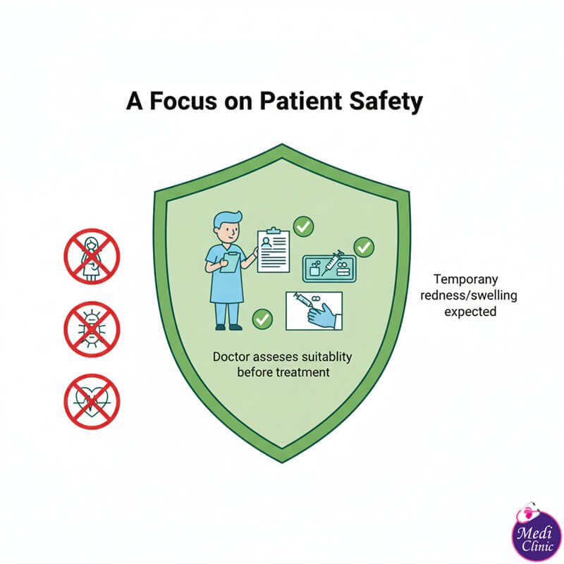 คนไข้กำลังรับการรักษาด้วยเอนไซม์บำบัด PB Serum โดยแพทย์ ที่คลินิกในยะโฮร์บาห์รู ซึ่งเป็นที่นิยมในหมู่ชาวสิงคโปร์ คนไข้กำลังรับการรักษาด้วยเอนไซม์บำบัด PB Serum โดยแพทย์ | สลายไขมัน ลดเซลลูไลท์ | คลินิกยะโฮร์บาห์รู มาเลเซีย