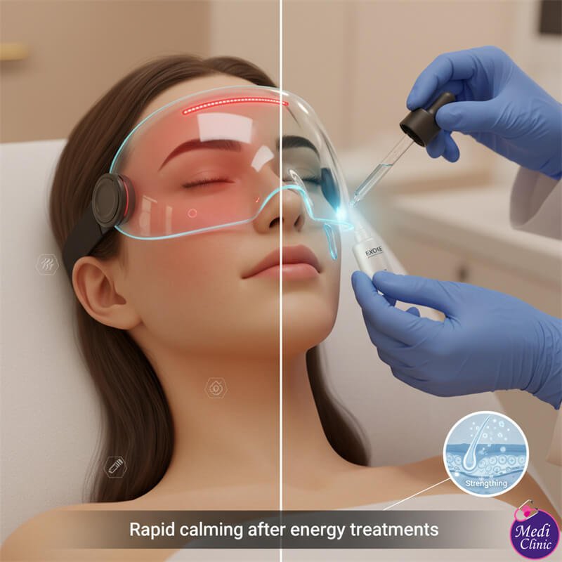 Perawatan pascaprosedur EXOXE untuk pasien lintas batas di JB | {{COUNTRY_LOCAL}} {{CITY_LOCAL}} Penenangan kulit pasca-prosedur dengan EXOXE di Medi Clinic JB | Perawatan pascatindakan | {{COUNTRY_LOCAL}} {{CITY_LOCAL}}