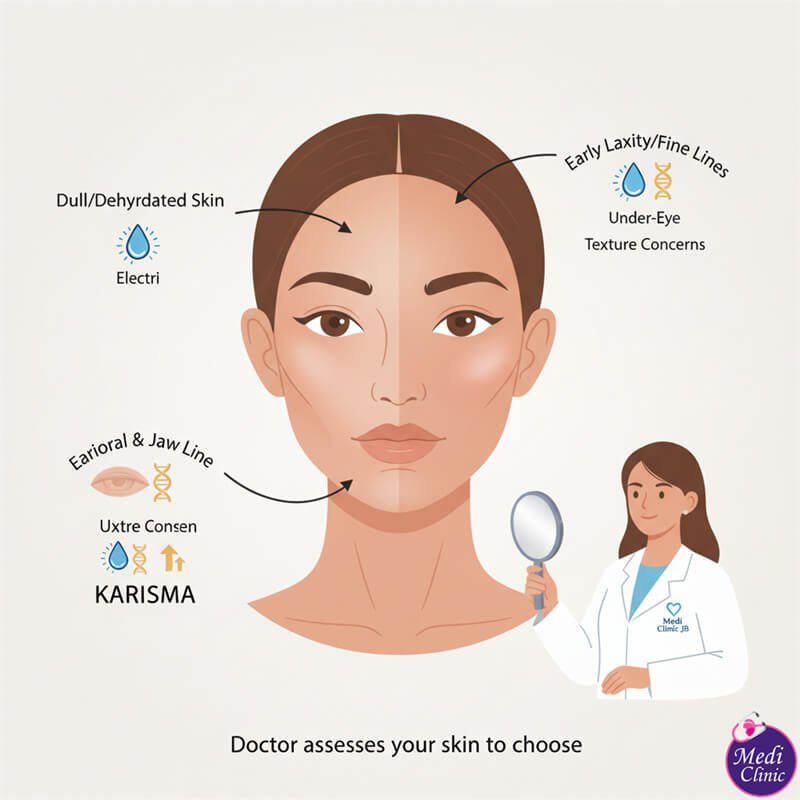 Ilustrasi kawasan muka untuk rawatan Electri & KARISMA | Peningkatan kualiti kulit | {{COUNTRY_LOCAL}} {{CITY_LOCAL}} {{AREA_NAME}} Ilustrasi kawasan muka untuk rawatan Electri & KARISMA | Peningkatan kualiti kulit | {{COUNTRY_LOCAL}} {{CITY_LOCAL}} {{AREA_NAME}}