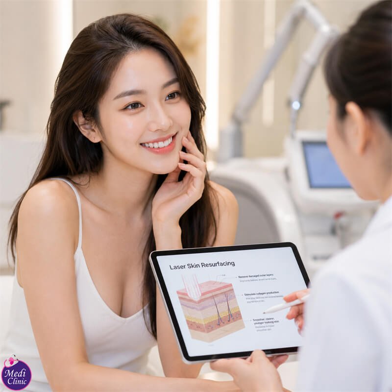 Taman Molek 诊所的痤疮疤痕激光评估 Taman Molek 诊所的痤疮疤痕激光评估