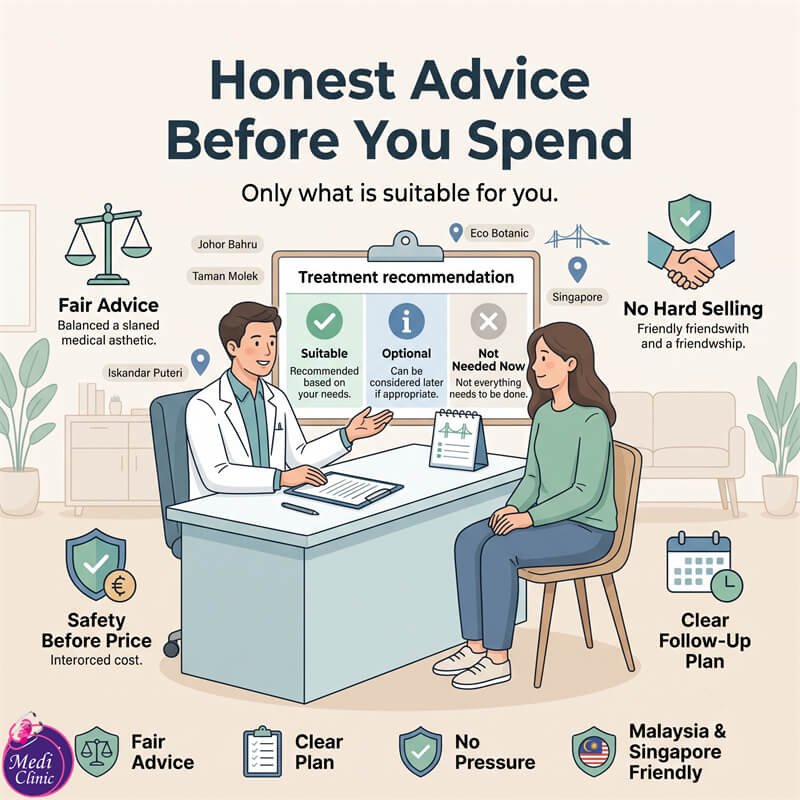 Aesthetic clinic near Singapore with honest consultation Aesthetic clinic near Singapore with honest consultation