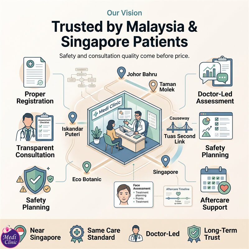 Aesthetic clinic near Singapore with transparent consultation JB Aesthetic clinic near Singapore with transparent consultation JB
