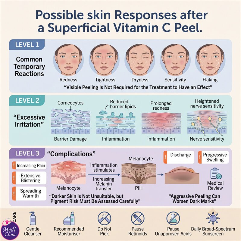 Doctor explaining facial peel aftercare at Medi Clinic Johor Bahru Doctor explaining facial peel aftercare at Medi Clinic Johor Bahru