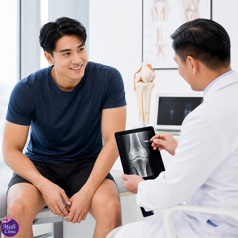 Doctor explaining stem-cell evidence and limitations JB SG Doctor explaining stem-cell evidence and limitations JB SG