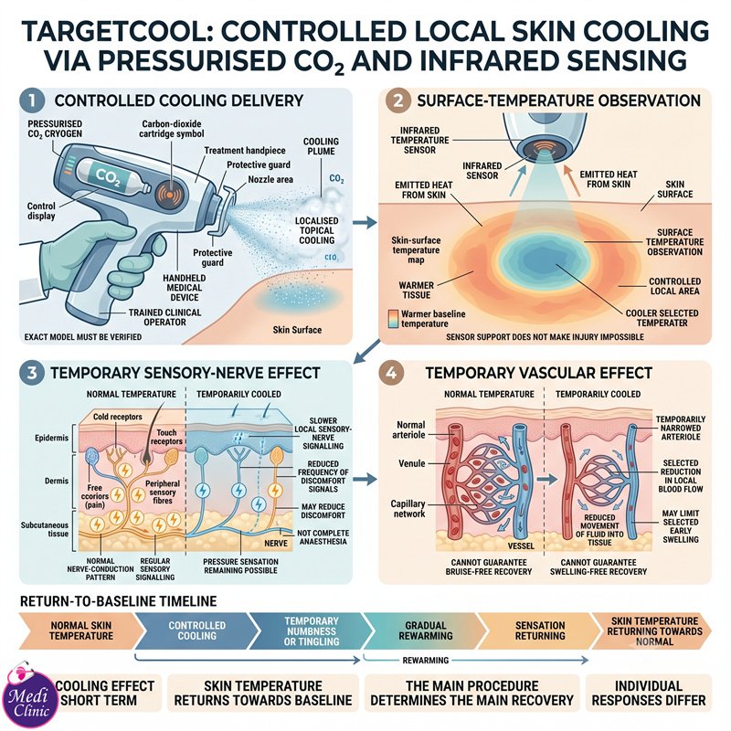 Doctor-led TargetCool Cooling Mode treatment in JB SG Doctor-led TargetCool Cooling Mode treatment in JB SG