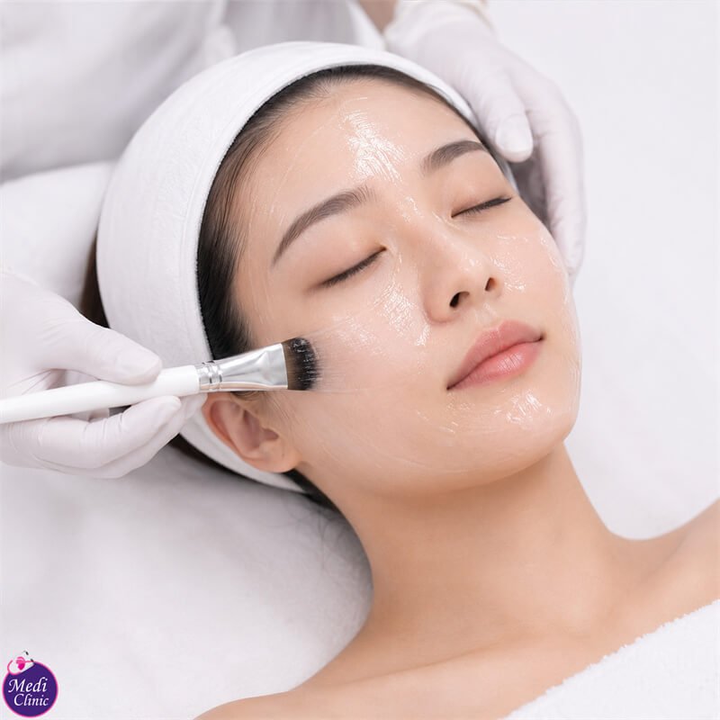 Doctor-led chemical peel consultation at Medi Clinic JB SG