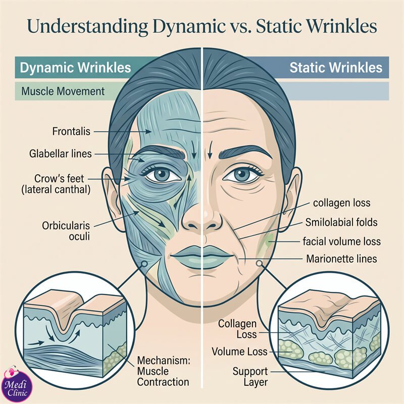 Doctor performing anti-wrinkle injection treatment at Medi Clinic Johor Bahru Doctor performing anti-wrinkle injection treatment at Medi Clinic Johor Bahru