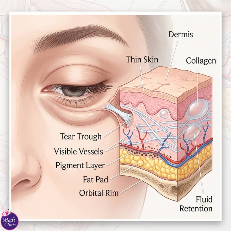 Doctor performing dermal filler treatment assessment at Medi Clinic Johor Bahru Doctor performing dermal filler treatment assessment at Medi Clinic Johor Bahru