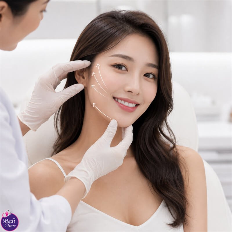 Doctor planning a safe facial-suspension assessment for patient from Singapore JB SG Doctor planning a safe facial-suspension assessment for patient from Singapore JB SG