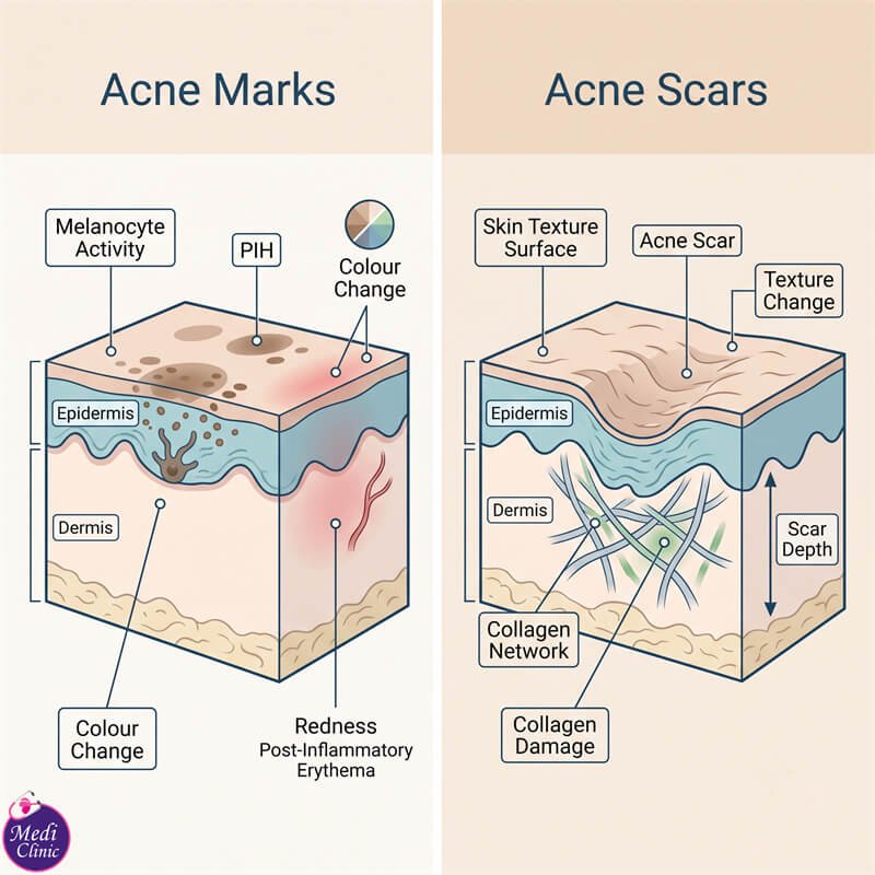 Doctor planning an acne and skincare programme for patient from Singapore at Medi Clinic JB Doctor planning an acne and skincare programme for patient from Singapore at Medi Clinic JB