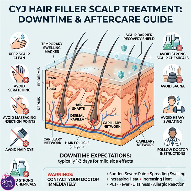 Doctor providing safe CYJ Hair Filler consultation in Eco Botanic Iskandar Puteri Medi Clinic Doctor providing safe CYJ Hair Filler consultation in Eco Botanic Iskandar Puteri Medi Clinic