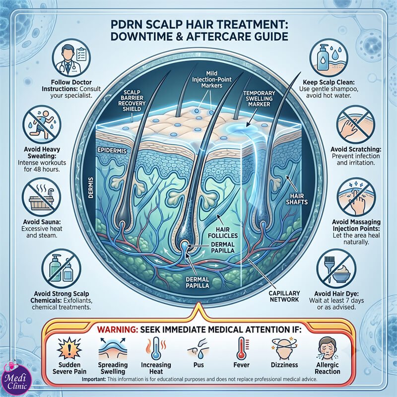 Doctor providing safe PDRN hair loss consultation in Eco Botanic Iskandar Puteri Doctor providing safe PDRN hair loss consultation in Eco Botanic Iskandar Puteri