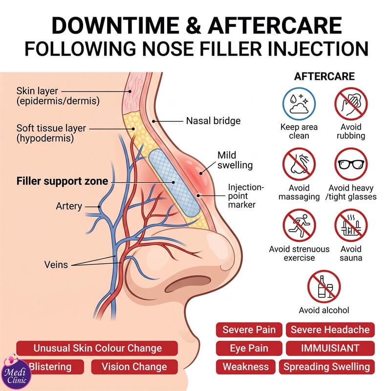 Doctor providing safe nose filler consultation in Eco Botanic Iskandar Puteri Doctor providing safe nose filler consultation in Eco Botanic Iskandar Puteri