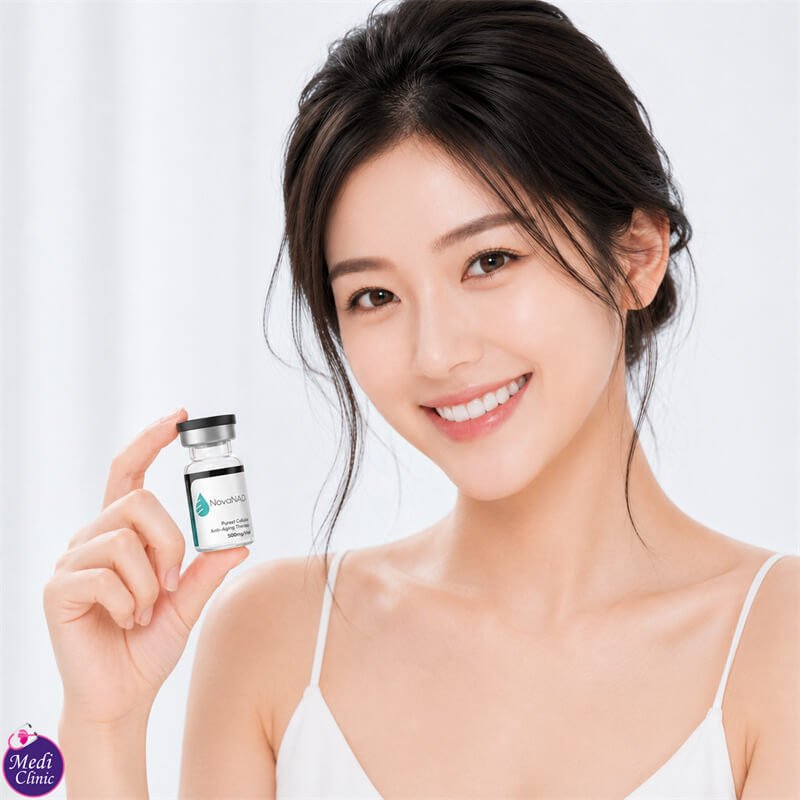 Doctor reviewing health before NAD therapy JB SG Singapore Doctor reviewing health before NAD therapy JB SG Singapore