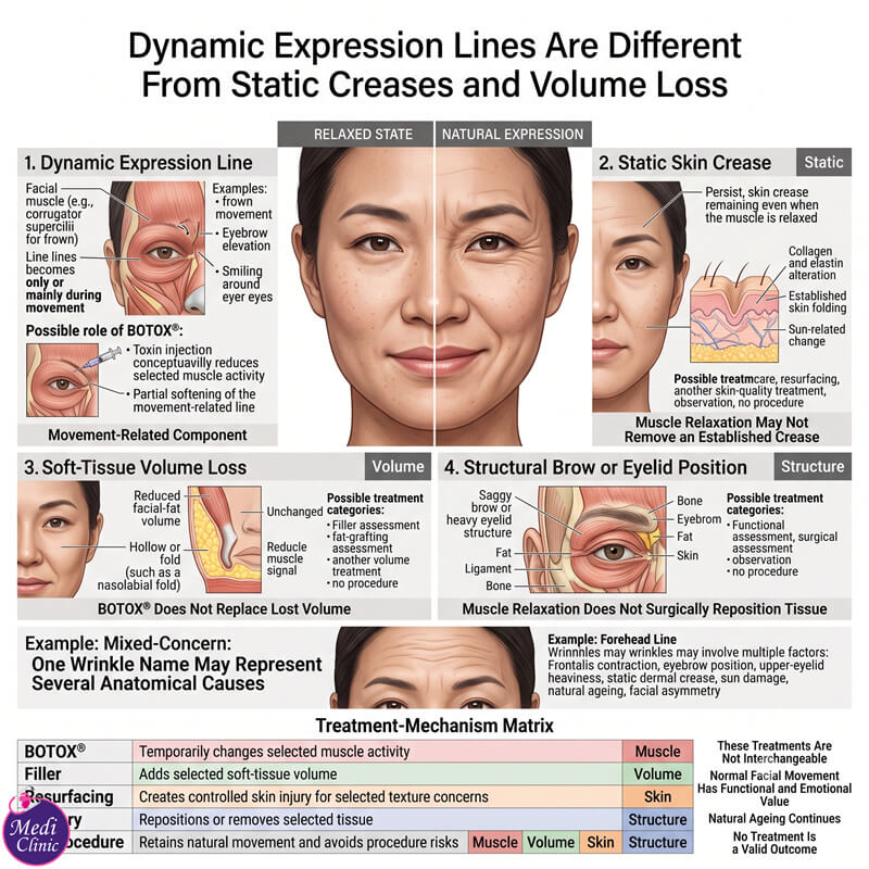 Dynamic and static wrinkle comparison JB SG Dynamic and static wrinkle comparison JB SG