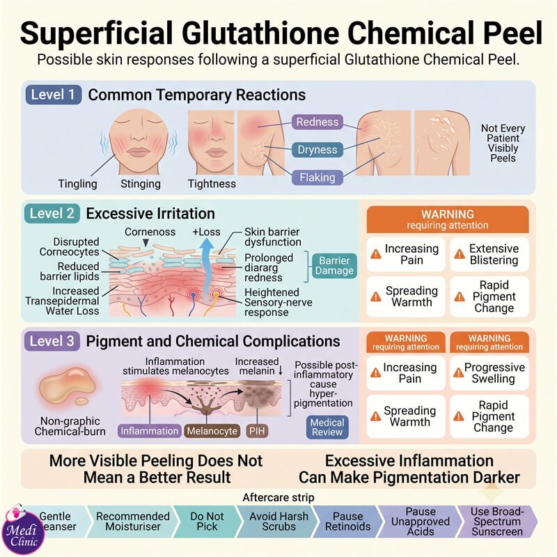 Glutathione chemical peel aftercare guidance in Johor Bahru Glutathione chemical peel aftercare guidance in Johor Bahru