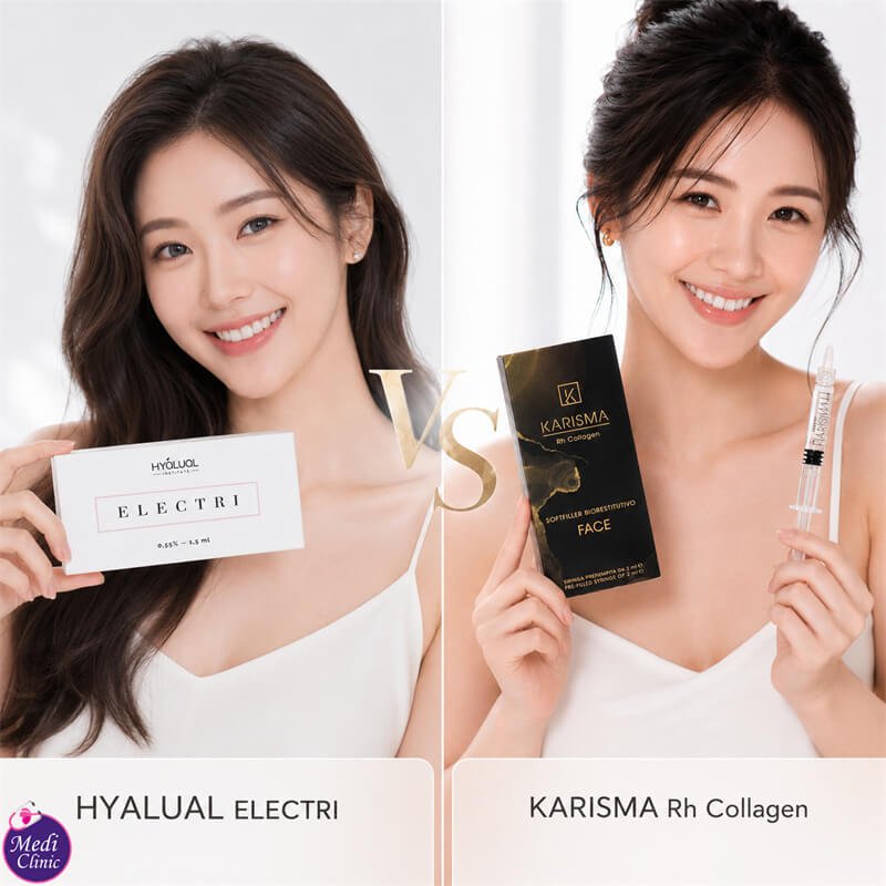 Hyalual ELECTRI and KARISMA comparison at Medi Clinic Johor Bahru Singapore SG Hyalual ELECTRI and KARISMA comparison at Medi Clinic Johor Bahru Singapore SG