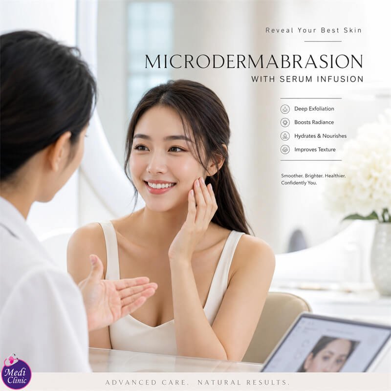 Konsultasi hydrodermabrasion untuk pesakit Singapura JB SG Konsultasi hydrodermabrasion untuk pesakit Singapura JB SG