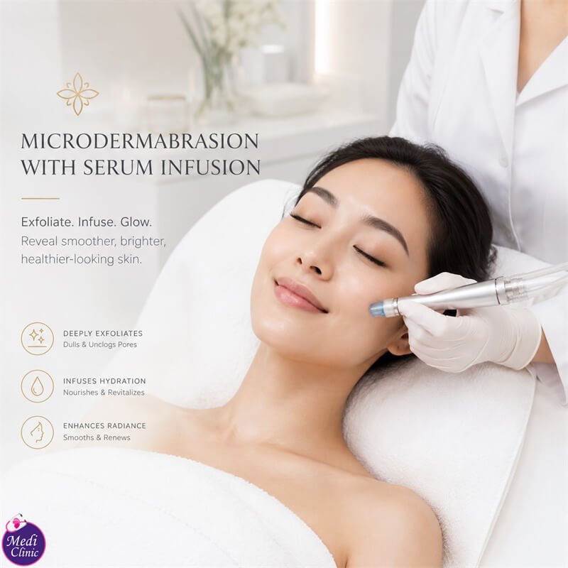 Konsultasi rawatan muka hydrodermabrasion di Medi Clinic Johor Bahru JB SG Konsultasi rawatan muka hydrodermabrasion di Medi Clinic Johor Bahru JB SG