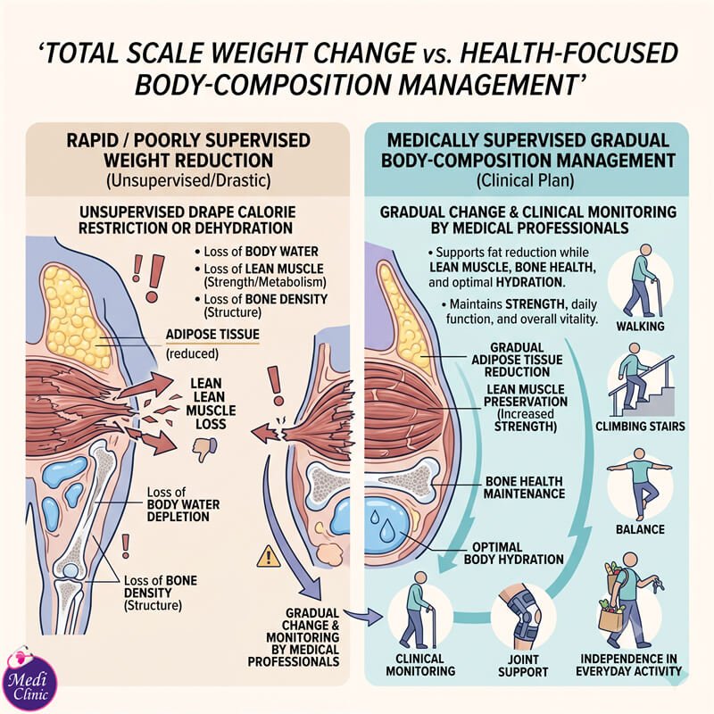 Improved daily function and mobility after weight therapy at our JB clinic Improved daily function and mobility after weight therapy at our JB clinic