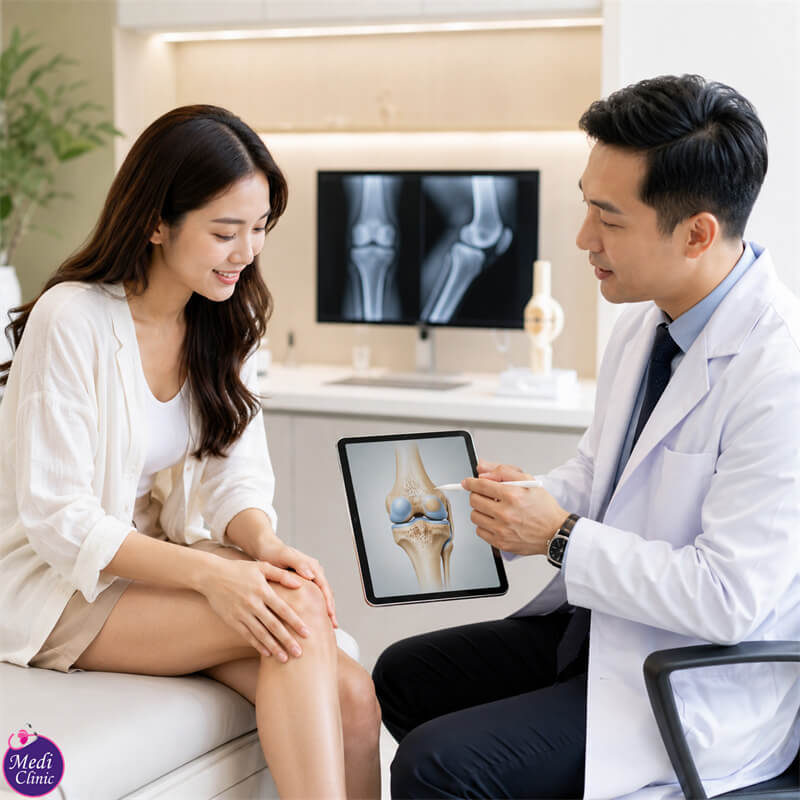 Knee stem-cell therapy consultation at Medi Clinic JB SG Knee stem-cell therapy consultation at Medi Clinic JB SG