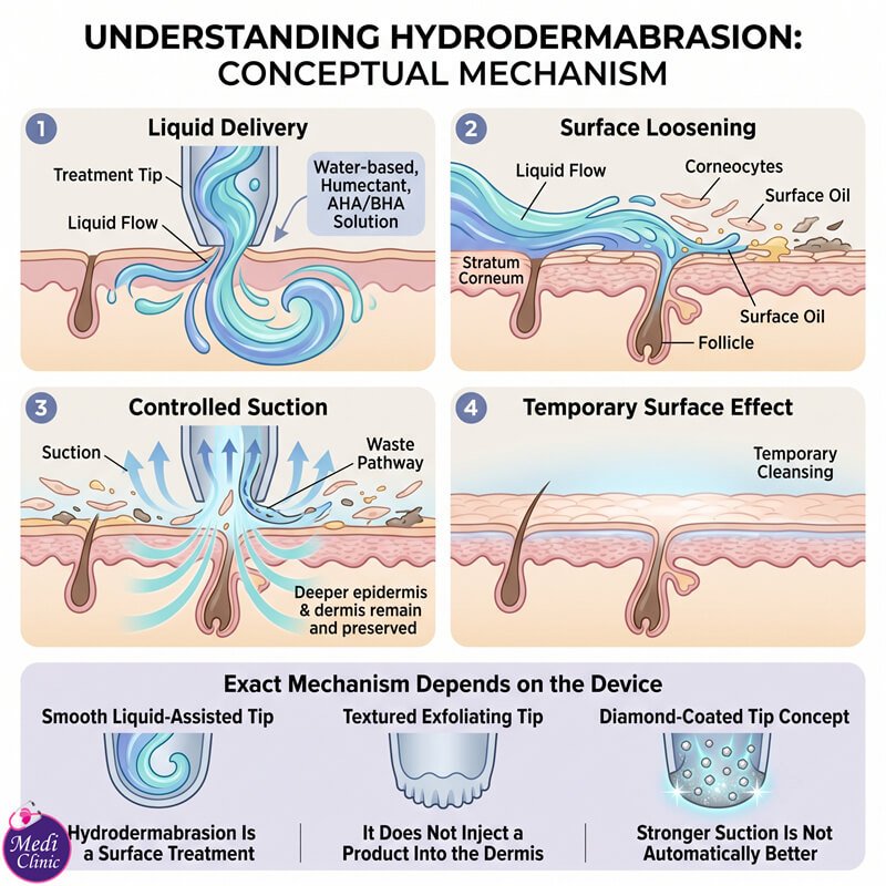 Liquid-assisted facial cleansing explanation in Johor Bahru Liquid-assisted facial cleansing explanation in Johor Bahru
