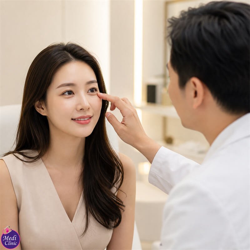 Lower-eyelid and tear-trough consultation at Medi Clinic JB SG Lower-eyelid and tear-trough consultation at Medi Clinic JB SG