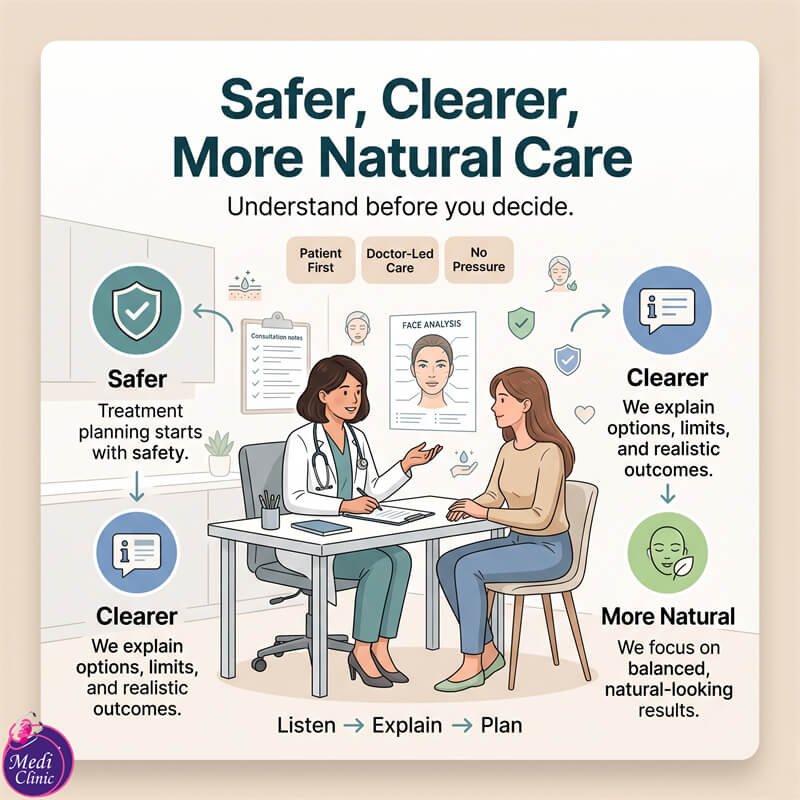 Medi Clinic Johor Bahru mission for safe aesthetic care