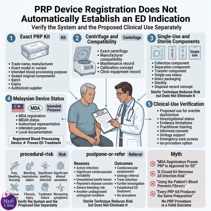 PRP kit and Malaysian medical-device verification JB SG PRP kit and Malaysian medical-device verification JB SG