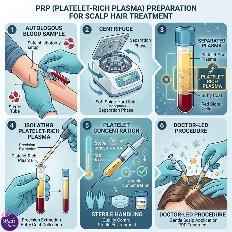 Patient consultation for PRP hair treatment in JB for Singaporean visitor Patient consultation for PRP hair treatment in JB for Singaporean visitor