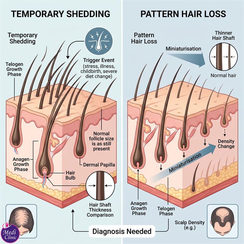 Patient consultation for receding hairline treatment in JB for Singaporean visitor Patient consultation for receding hairline treatment in JB for Singaporean visitor