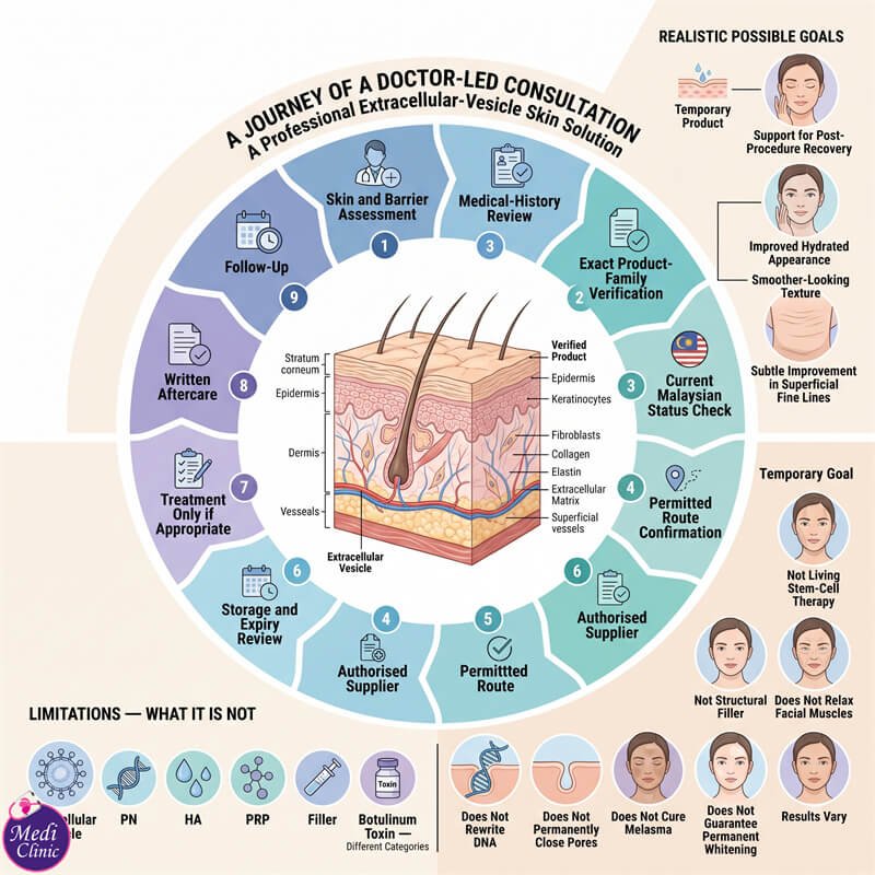 ผู้ป่วยพูดคุยเรื่องการดูแลหลังทำ ASCE+ และครีมกันแดดที่ Medi Clinic ยะโฮร์บาห์รู ผู้ป่วยพูดคุยเรื่องการดูแลหลังทำ ASCE+ และครีมกันแดดที่ Medi Clinic ยะโฮร์บาห์รู