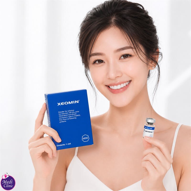 Patient discussing botulinum toxin aftercare at Medi Clinic JB Singapore Patient discussing botulinum toxin aftercare at Medi Clinic JB Singapore