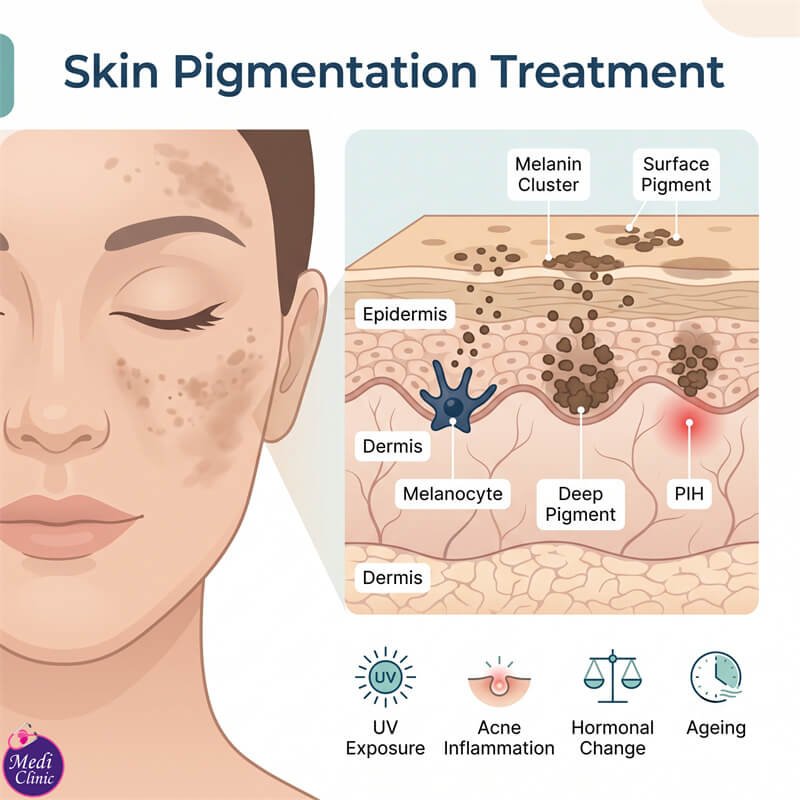 Skin pigmentation treatment consultation in Johor Bahru