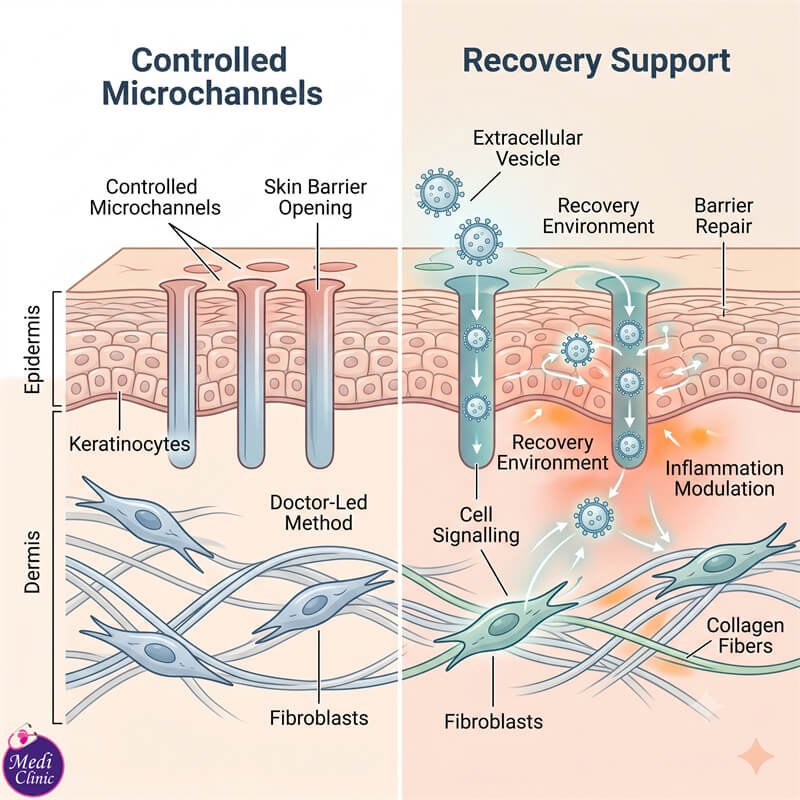 Skin recovery support after laser therapy at our JB clinic Skin recovery support after laser therapy at our JB clinic