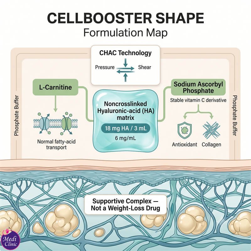 CELLBOOSTER SHAPE sterile 3 mL vial JB SG CELLBOOSTER SHAPE sterile 3 mL vial JB SG