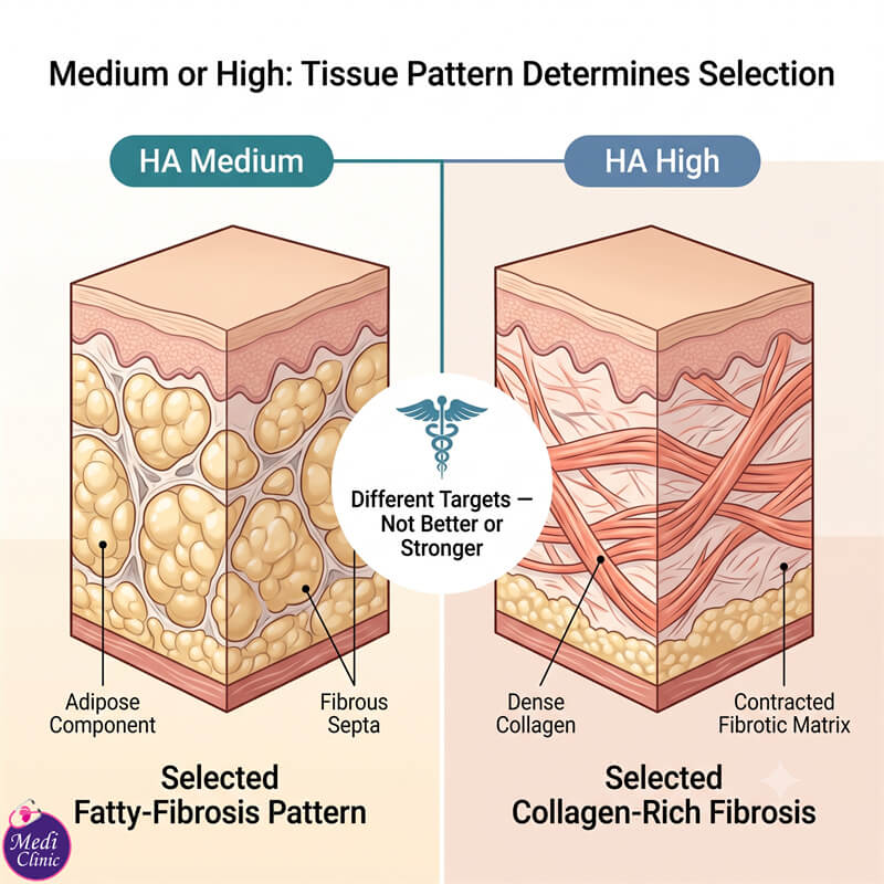 Doctor assessing fatty and fibrotic tissue at Medi Clinic JB SG Singapore SG JB Doctor assessing fatty and fibrotic tissue at Medi Clinic JB SG Singapore SG JB