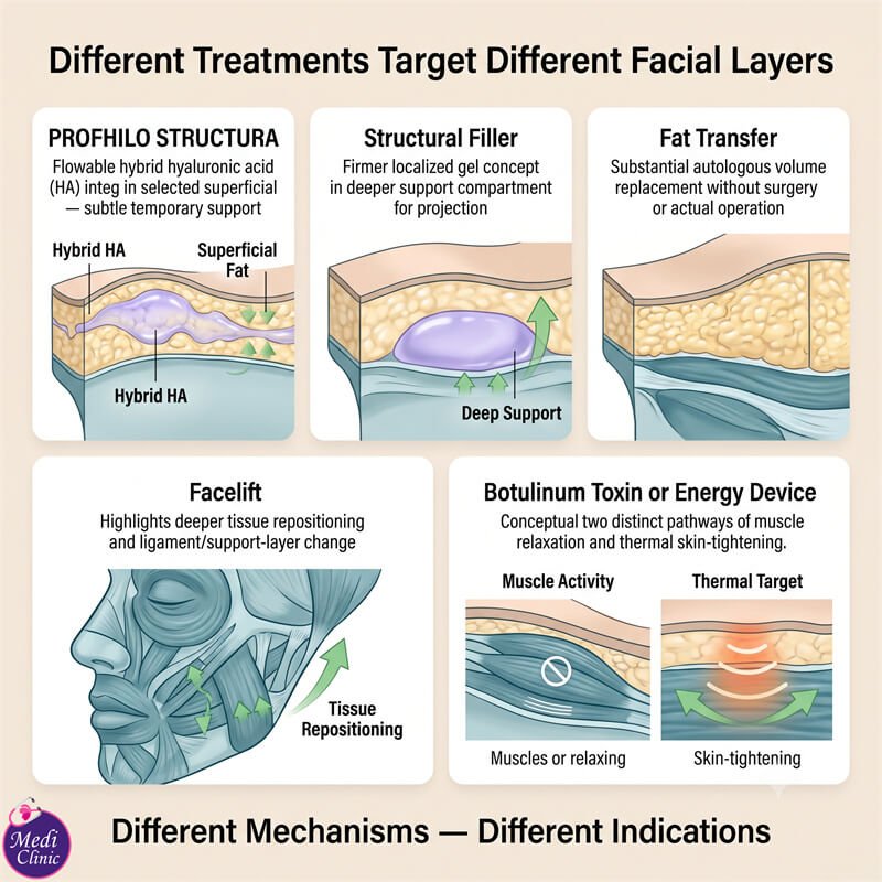 Doctor explaining facial fat-compartment ageing JB SG Doctor explaining facial fat-compartment ageing JB SG