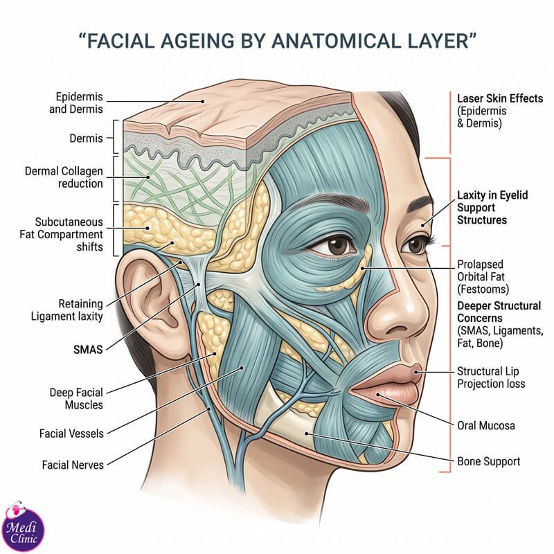 Doctor performing Fotona laser treatment at Medi Clinic Johor Bahru JB SG Doctor performing Fotona laser treatment at Medi Clinic Johor Bahru JB SG
