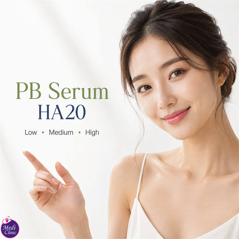 Doctor planning a PBSerum HA Medium or High treatment plan in JB SG Doctor planning a PBSerum HA Medium or High treatment plan in JB SG